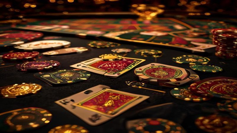 Minh họa chiến lược baccarat cơ bản
